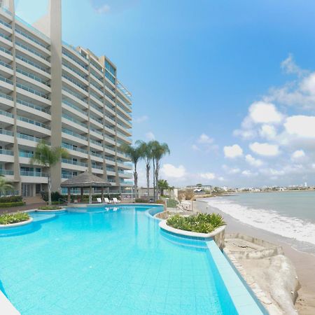 Lindo Departamento Al Pie De Playa Edificio Torre Oceanica Apartment Salinas  Exterior photo