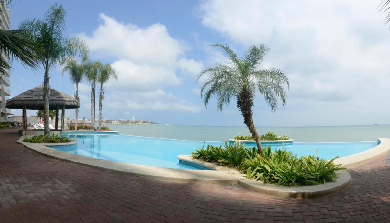 Lindo Departamento Al Pie De Playa Edificio Torre Oceanica Apartment Salinas  Exterior photo